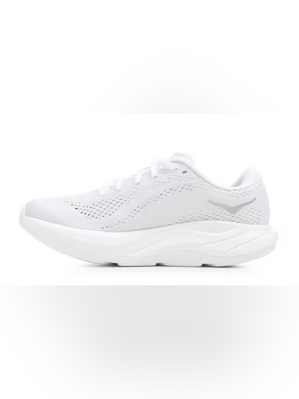 Hoka Women's White Athletic Running Shoe - White - SZ 7B (medium width) - Picture 3 of 7